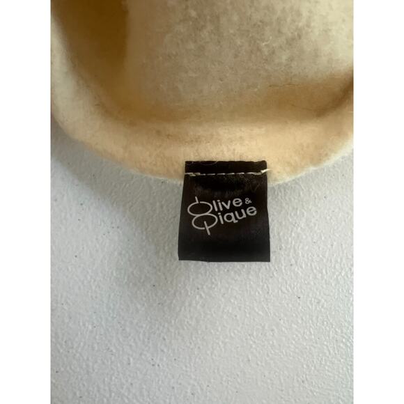 Vintage Berets Olive and Pique 100% Wool Brown and Beige - Picture 7 of 11